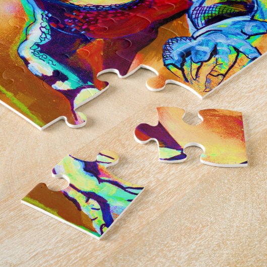 Water Dragon Puzzel Legpuzzel (Zijkant)