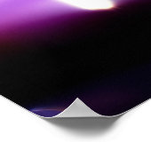 Water Drop Dewdrop Natuur Serene Kalm Poster (Hoek)