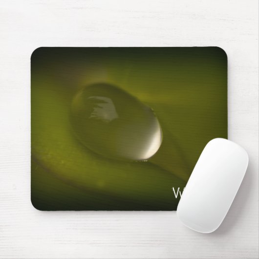 Water Drop Mousepad 2 Muismat (Met muis)