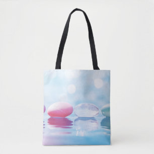 Water Drop Natuur Serene rustige rust Tote Bag