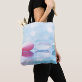 Water Drop Natuur Serene rustige rust Tote Bag (Dichtbij)