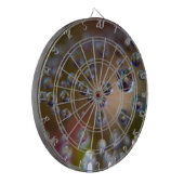 Water Droplets-Water in Motion Dartbord (Voorkant Links)