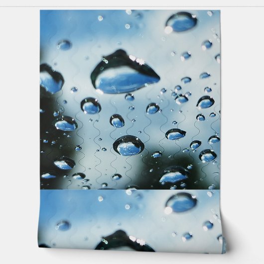 Water Drops Behang (Afrollen)