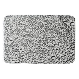 Water Drops op Witte Achtergrond Badmat