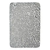 Water Drops op Witte Achtergrond Badmat (Voorkant Verticaal)