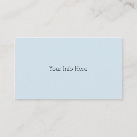 Water druppels Visitekaartjes (Achterkant)