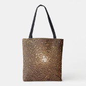 Water druppelt Canvas tas (Achterkant)