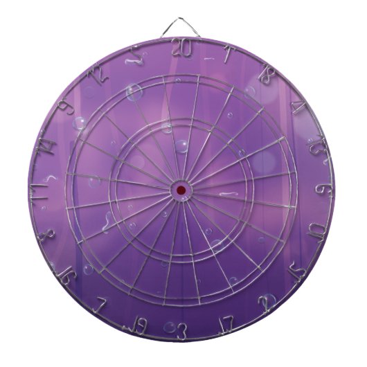 Water druppelt op een raam. dartbord (Voorkant)