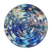 WATER Element Ripple Patroon Snijplank (Voorkant)