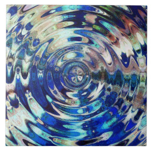 WATER Element Ripple Patroon Tegeltje