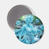 Water Elementaal Magneet (Voorkant / Achterkant)