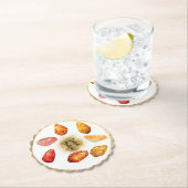 *~* Water Emoto Sacraal Chakra AP64 Papier Onderze Kartonnen Onderzetters (Insitu)