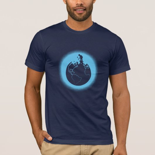 Water en aarde t-shirt (Voorkant)