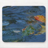 Water en bladeren Mousepad Muismat (Voorkant)