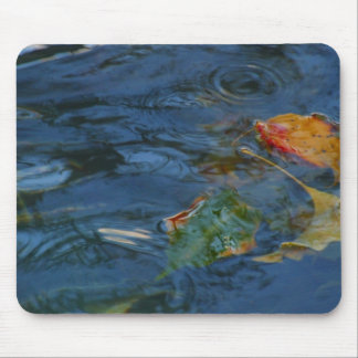 Water en bladeren Mousepad Muismat