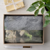 Water en bomen tissuepapier (Geschenk)