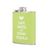 Water en Drink in Tequila opslaan Heupfles (Links)