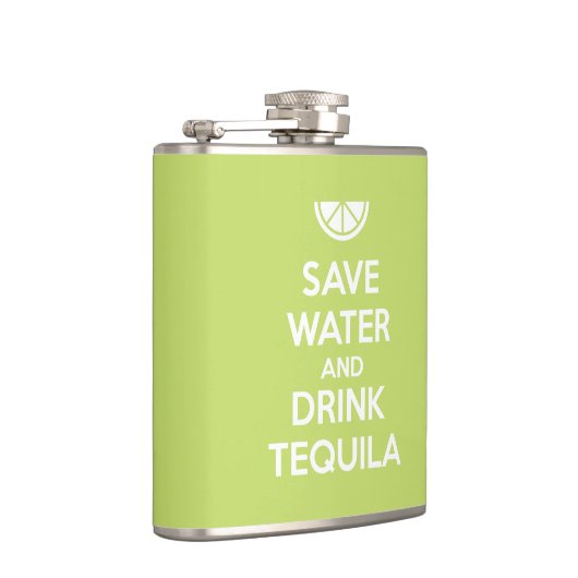 Water en Drink in Tequila opslaan Heupfles (Rechts)