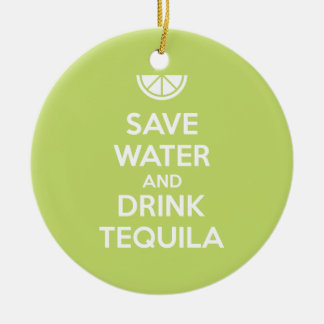Water en Drink in Tequila opslaan Keramisch Ornament