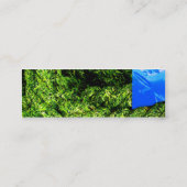 Water en gras - Skinny Mini Visitekaartje (Achterkant)