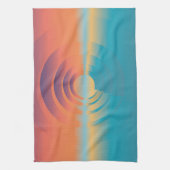 water en horizon theedoek (Verticaal)