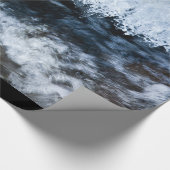 Water en ijs cadeaupapier (Hoek)