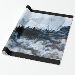Water en ijs cadeaupapier