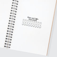 Water- en koffietracker, dagboek 