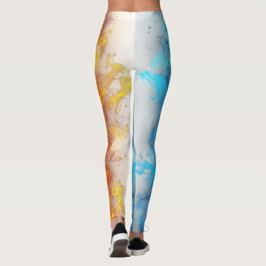 Water en licht leggings (Achterkant)