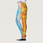 Water en licht leggings (Links)