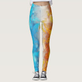 Water en licht leggings (Voorkant)