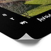 Water en Natuur beschermen Poster (Hoek)