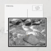 Water en Rocks Briefkaart (Voorkant / Achterkant)