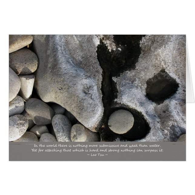 Water en steen (Voorkant Horizontaal)