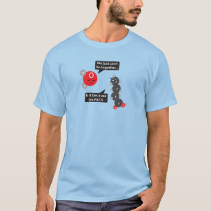 Water en vet t-shirt