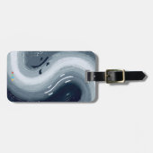 Water en vuur zijn als Yin en Yang in harmonie. Bagagelabel (Voorkant horizontaal)