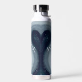 Water en Vuur zijn als Yin en Yang in harmonie Waterfles (Links)