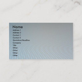 Water en wind visitekaartje