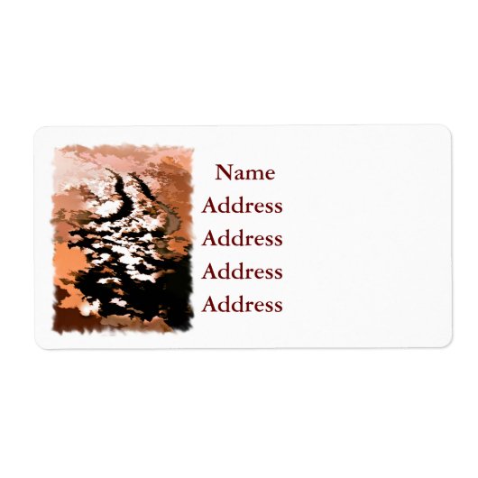 WATER ETIKET (Voorkant)