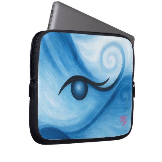 Water Eye electronics pouch Laptop Sleeve (Voorkant Rechts)