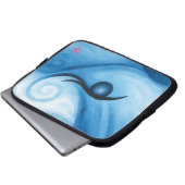 Water Eye electronics pouch Laptop Sleeve (Voorkant onderkant)