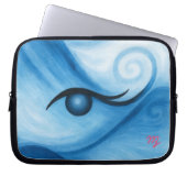 Water Eye electronics pouch Laptop Sleeve (Voorkant)