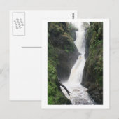 Water fallfast briefkaart (Voorkant / Achterkant)