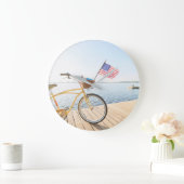 Water | fiets bij het meer grote klok (Huis)