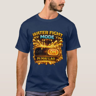 Water Fight Mode AAN – Pi Mai Lao Festival Gamen T-shirt