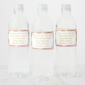 Water Fles Label tweeling meisje, afrikaans, etnis Waterfles Etiket (Flessen)