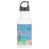 Water Fles voor kinderen met zeemeermin (Voorkant)