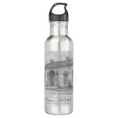 Water flesje 1924 Oorspronkelijke architectuur sch Waterfles (Voorkant)