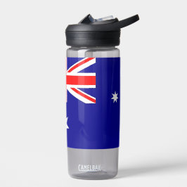 Water flesje met vlag van Australië Waterfles