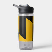 Water flesje met vlag van Baltimore City, VS Waterfles (Rechts)